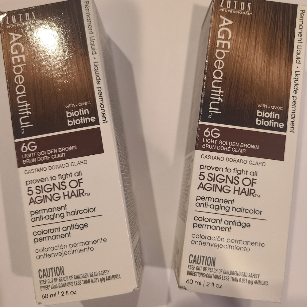 Zotos light golden brown x4